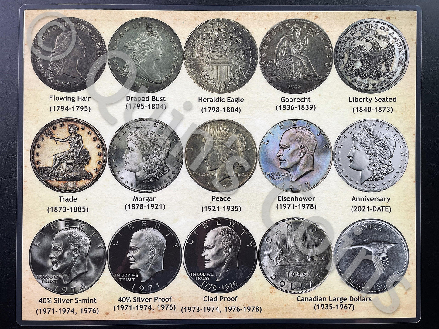 Coin Mat Variety Pack | 11" X 14"